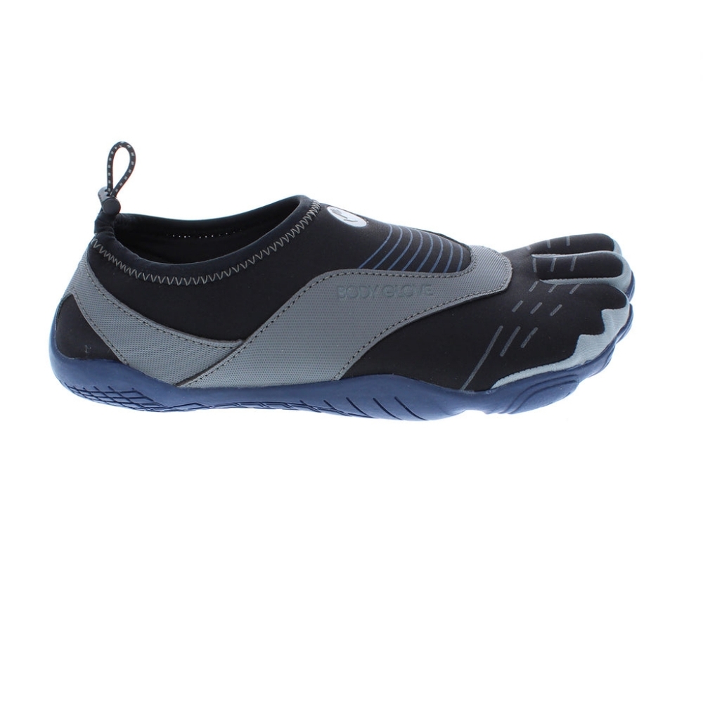 NWT Body Glove Men's 3T‎ Barefoot Cinch Water Shoes - Black/Indigo Size 7